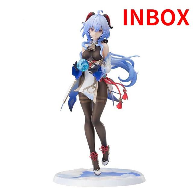 22cm Genshin Impact Figure Ganyu 1 /7 Static Figure Game Genshin Impact Collectible Decoration Anime Pvc Collection Doll Toys