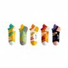 5 Pairs of Women's Spring and Summer Thin Pure Cotton Antiodor Shallow Mouth Short Boat Socks