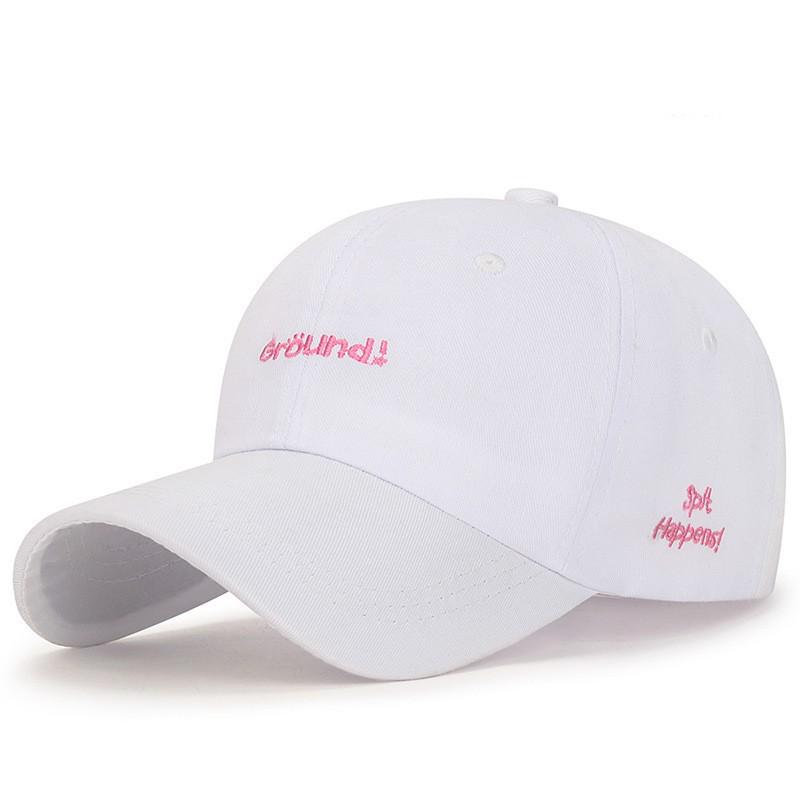 Korean-Style Trendy Unisex Sunshade Baseball Cap – Embroidered, Duckbill Design for Casual and Outdoor Wear.
