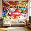 Custom Name Personalized Candy Crush Saga Print Tapestry, Wall Art Decor, Bedroom, Dorm, Apartment, LivingRoom, Party Backdrop, Gift for Birthday
