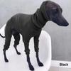 Moda a quattro zampe costola vestiti per cani dolcevita maglione per animali domestici per Whippet levriero italiano pullover invernale tuta per cani di grossa taglia