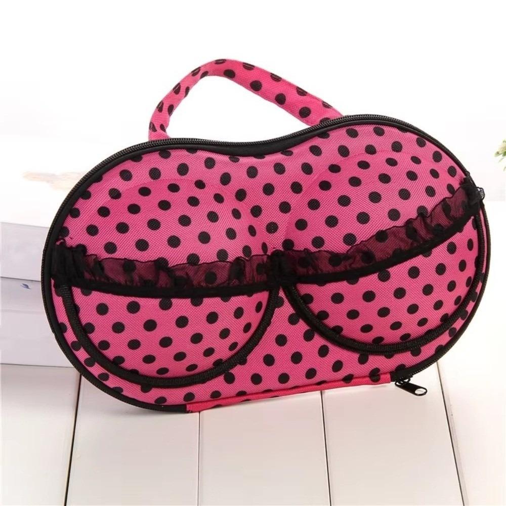 Hard Shell Lingerie Organizer Anti-Deformation Underwear Bag Fashion Bra Storage Box For Women