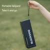 BLACK DOG MAZA Tragbarer Stuhl Outdoor Angelstuhl Campingstuhl, Geeignet für Camping, Picknick, Leicht zu tragen