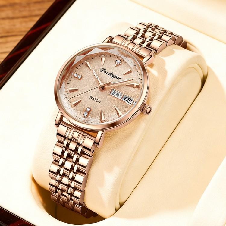 Imported Waterproof Luminous Women'S Watch Female Calendar Student Simple Famous Brand Automatic Mechanical Watch