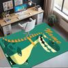 Custom Name Dinosaur Printed Carpet,Rug for Office Chair Living Room Bedroom Kitchen Room Decor Gifts.