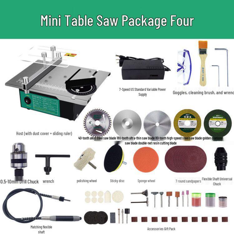 Xinyuanfeng Mini Table Saw: Precision DIY Multi-Function Electric Cutting Machine