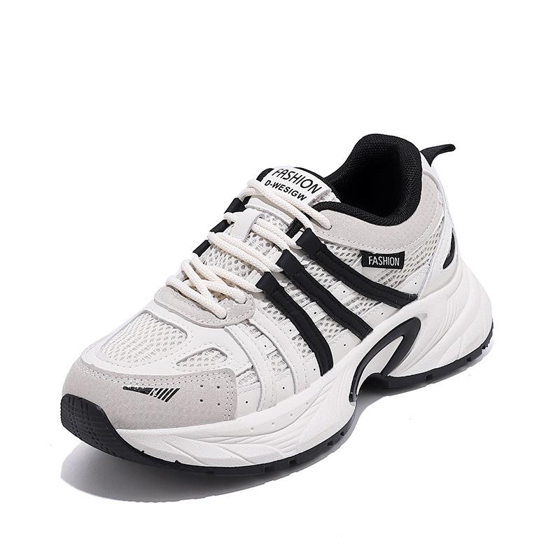 2025 spring new sports shoes women's retro trend platform fashion casual dad shoes women's QZH-2111