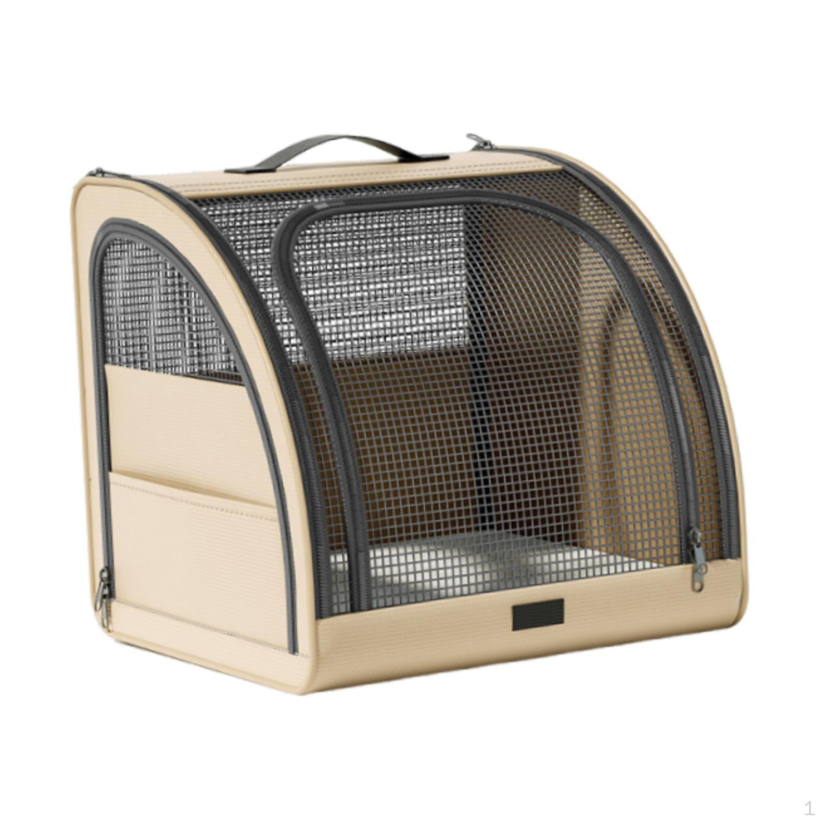 

Cat and Dog Carrier Backpack, Suitable for Outdoor Adventures бежевый