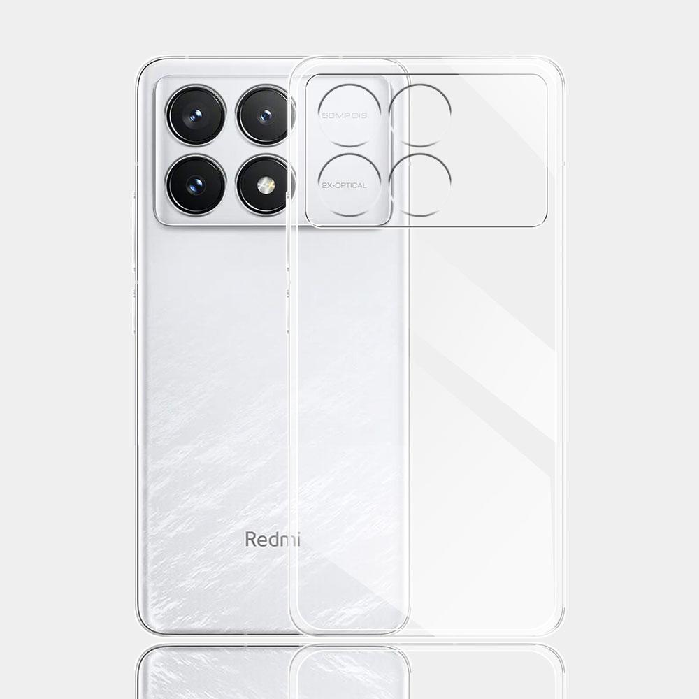 For Redmi K70 Pro Case Clear Soft Silicone Phone Case Cover or Redmi K70E K60E K60 Ultra Coque Redmi K60 Pro Redmi K50 Pro Funda Redmi K70 Pro чистый