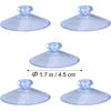 Double Sided Suction Cups: 50 Pieces Clear Suction Cups PVC Plastic Suction Cup