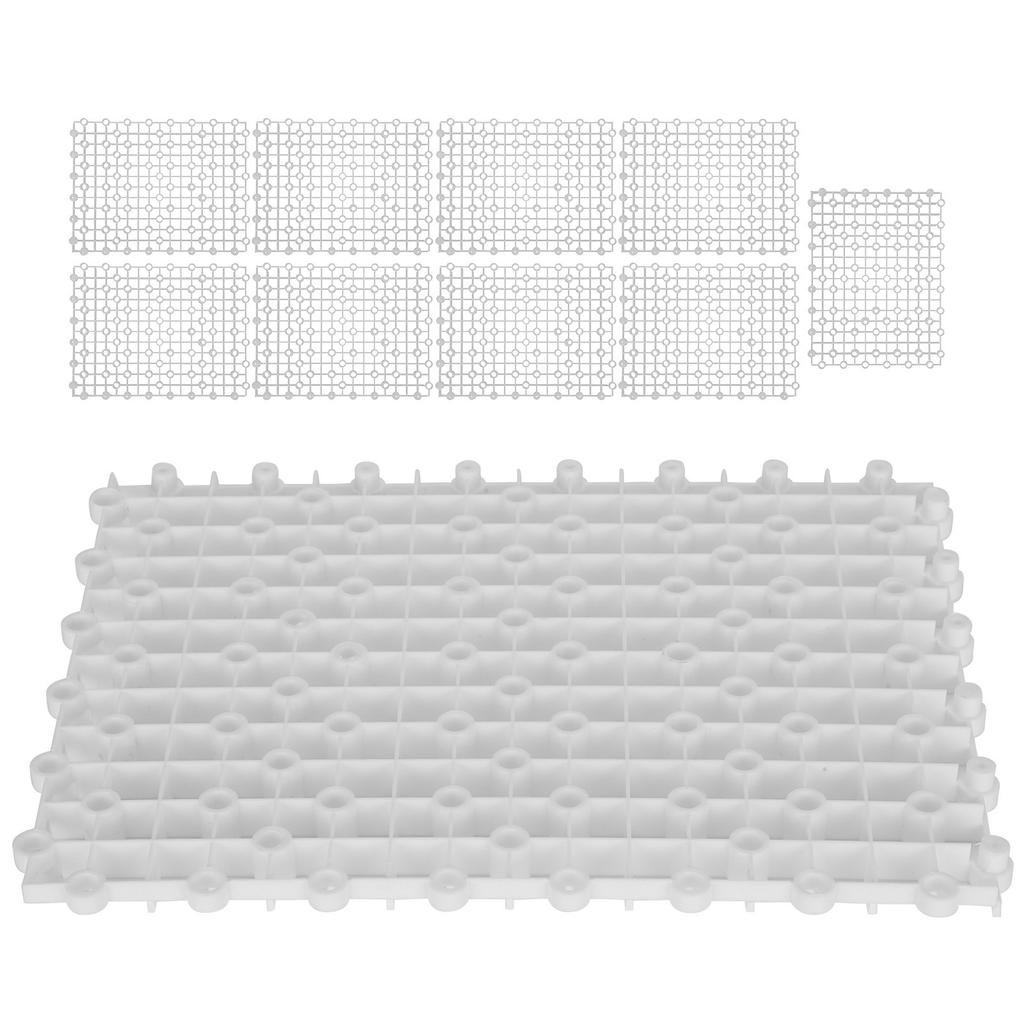 10 Pcs Aquarium Fish Multifunction Isolation Board Divider Bottom Filter Plate
