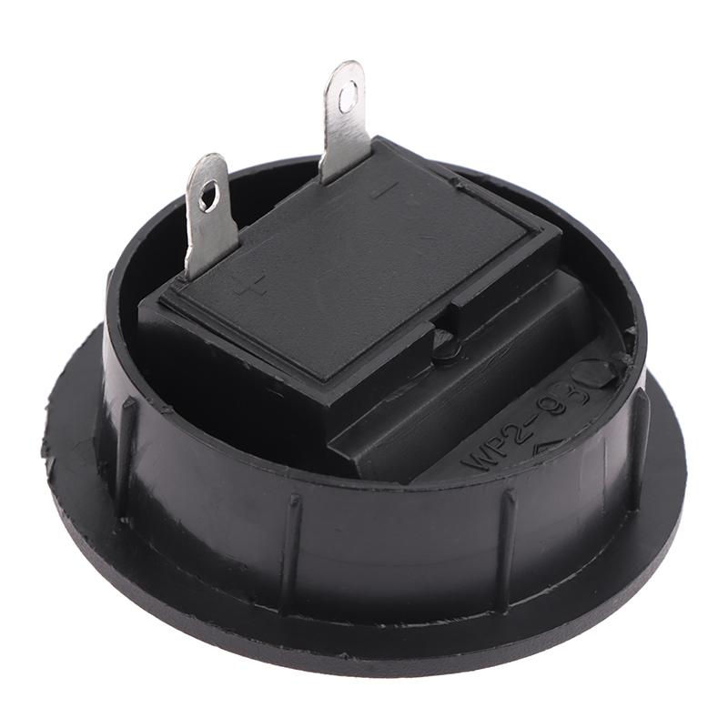 2/5Pcs Wp2-9A Speaker Terminal Board Round 2 Positions Spring Clip Binding Post Push Type Terminal Plates Pressure Fit Design