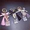 Exquisite Crystal Keychain With Tassel Pendant Stylish Accessory For Key And Bag