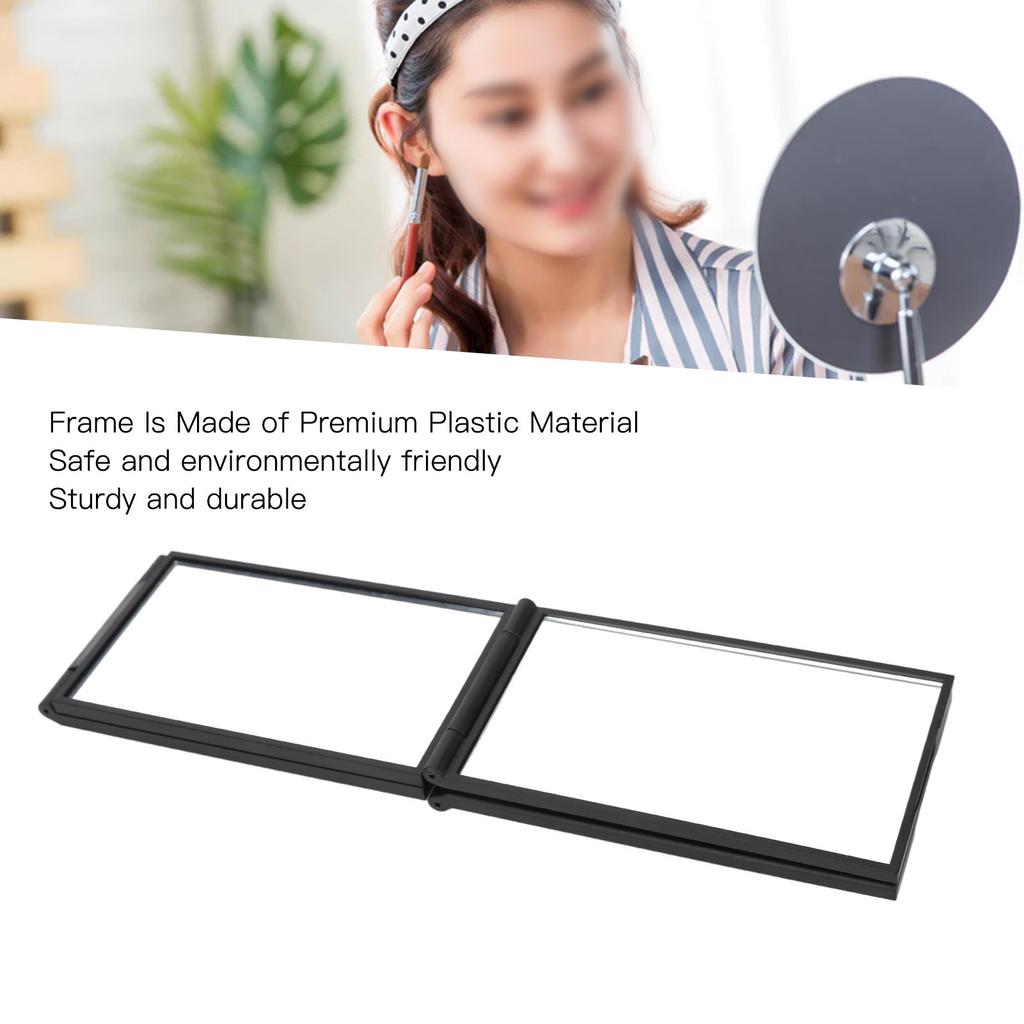 4 Way Mirror 360 Degree Handheld Desktop Portable Foldable Makeup Mirror Self Hair Cutting Makeup Mirror Beauty Tool