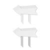 Blank Garden Marker Stake Rustproof Personality Customizable Outdoor Address Plaque Easy Installation