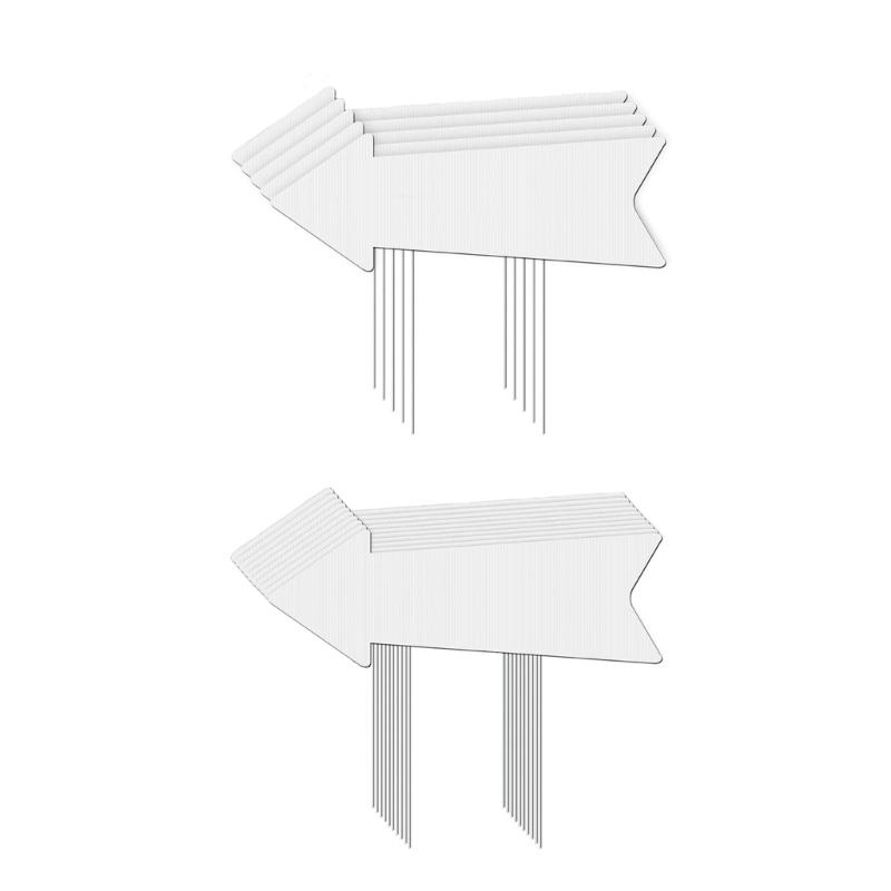 Wetterfestes Gartenschild mit Erdspieß Langlebigkeit Metall und Kunststoff für Außengartendekoration