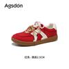 Augustine Ballet Training Shoes Women's 2025 New Autumn Red Forrest Gump Shoes Flat Casual Sports Board Shoes