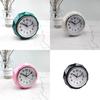Diamond Faceted Bedside Alarm Clock With Dual Ringtones For Home Decor And Silent Mode