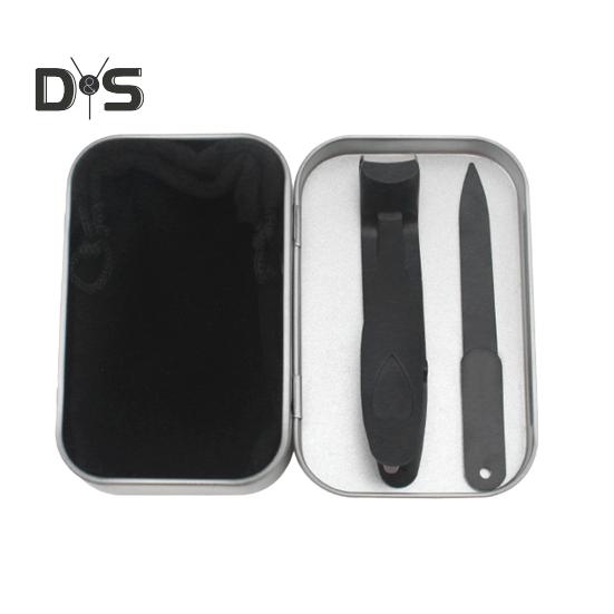 

Кусачки для ногтей с металлическими пилочками, эргономичные кусачки для ногтей с угловой головкой, набор из нержавеющей стали, толстые кусачки для вросших ногтей B чёрный