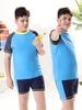 Boys' Plus Size Two-Piece Swimsuit - High Elasticity Fabric