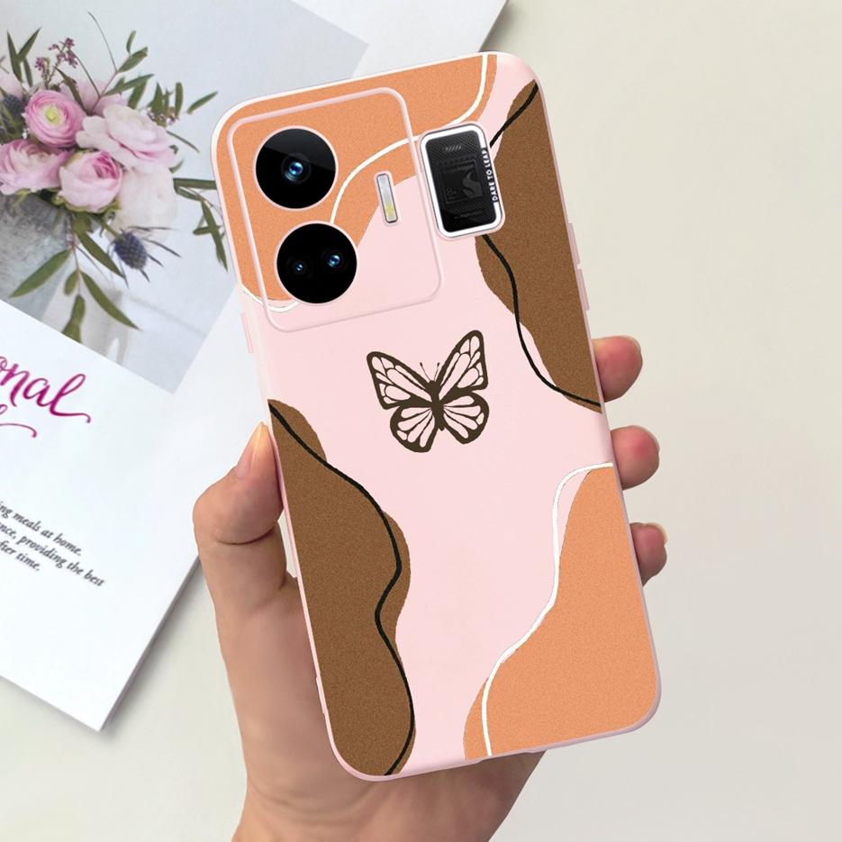 For Realme GT Neo 5 Case RMX3706 Stylish Art Painted Back Cover Soft TPU Phone Case For Realme GT Neo5 240W Fundas 6.74'' Bumper