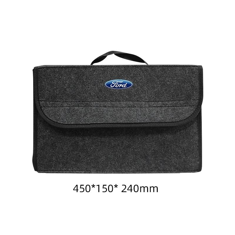 Naklejka Samochodowa Organizer do Bagażnika Samochodowego Duża Pojemność Składana Torba do Przechowywania Do Ford Focus Mondeo Kuga Fiesta MK7 Escort Explorer Edge 2