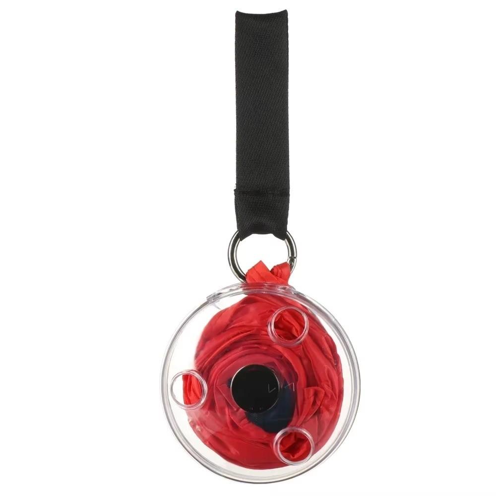 Small Disc Retractable Shopping Bag Nylon Shopping Storage Bag Reusable Grocery Bag  Travel Storage