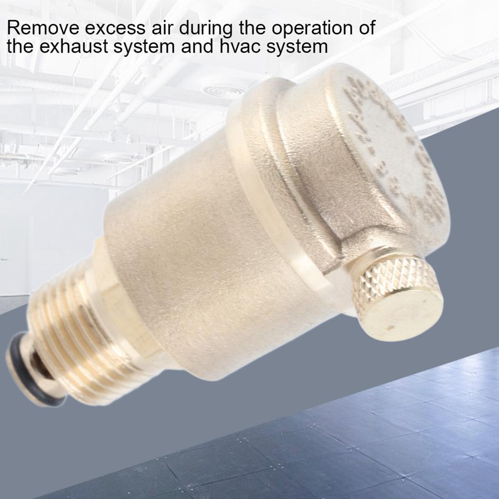 DN15 G1Celsius2 Brass Automatic   Vent Valve with High Temperature , Reliably Sealing, Ideal for Solar Water Heater Pressure Relief