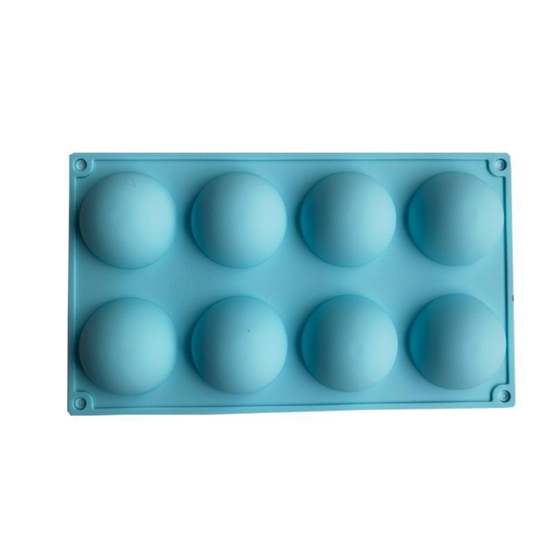 3D Kugel Rund Halbkugel Silikonform Für Diy Backen Pudding Mousse Schokolade Umweltfreundliche Kuchenform Küchenzubehör Werkzeuge