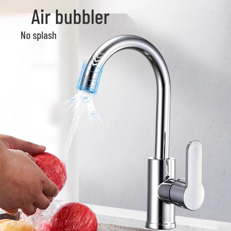 ZISIZ SUS304 Einloch-Kaltwasser-Küchenarmatur