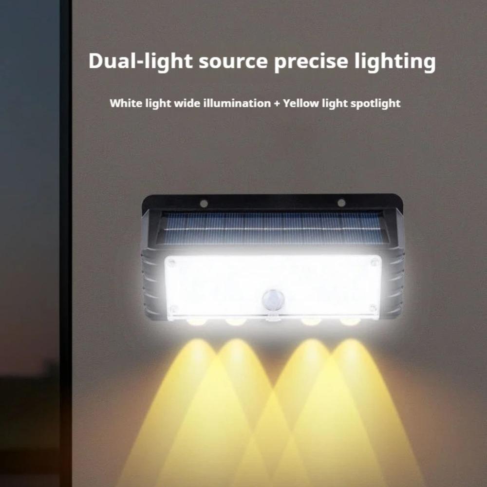 Solar light Human body sensor light Outdoor lighting Garden wall light Garden light Waterproof wall lighting Street light