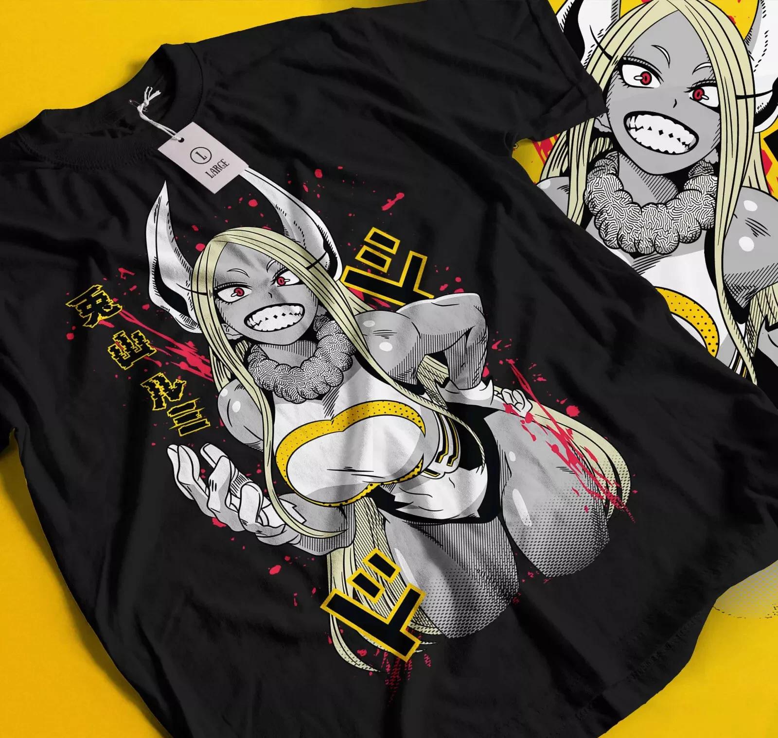 Футболка Герой-Кролик Мирко Руми Усагияма Мирко Bnha Моя Геройская Академия Подарок Футболка M