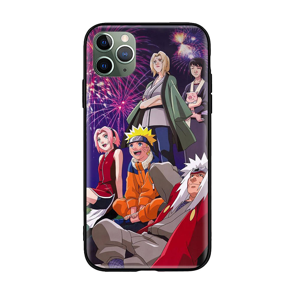 W-3 Naruto vánoční měkké pouzdro pro Samsung A04s A05s A10s A11 A12 A14 A15 A22 A23 A32 A50S M31 M51 M52 M53 A25 A30S A51 A52 A55 A70 A71 A72 S10 S9