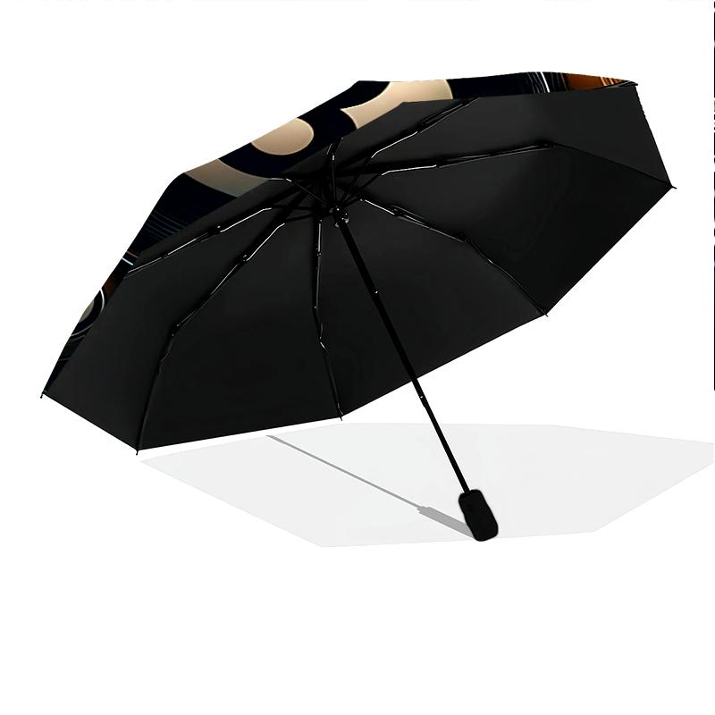 1PC billiards Umbrella Portable Folding Umbrella Iron Frame Hole Bone Structure Outdoor Home Umbrella A9