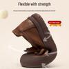 Hot-Selling Women's Vintage Leather Loafers - Soft Sole, Comfortable Round Toe, Slip-On Flats for Autumn (Model 801360)