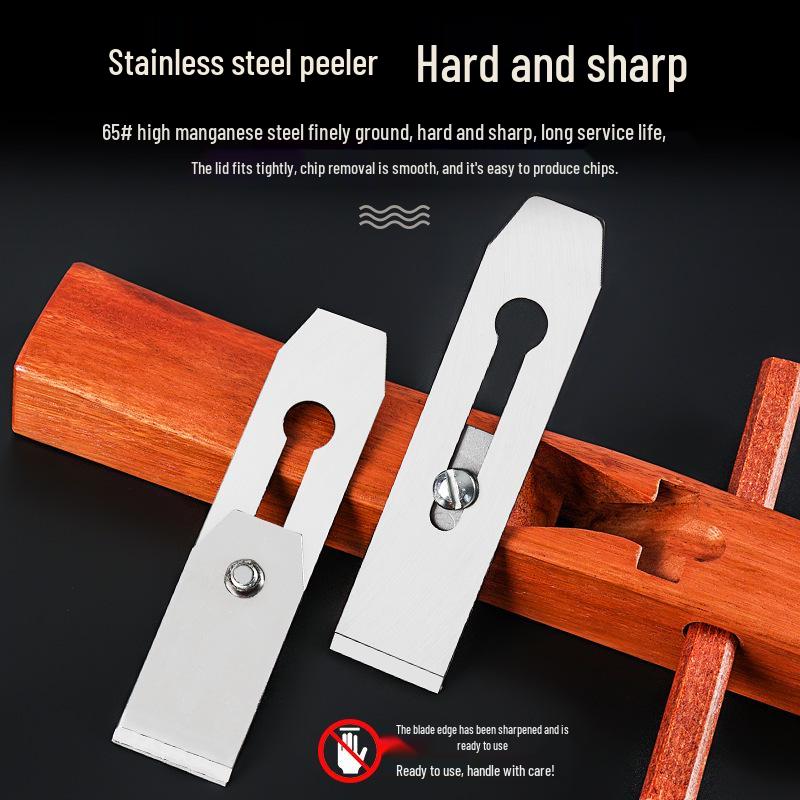 Indonesian Rosewood Carpenter's Hand Plane Set with Blade and Block Plane