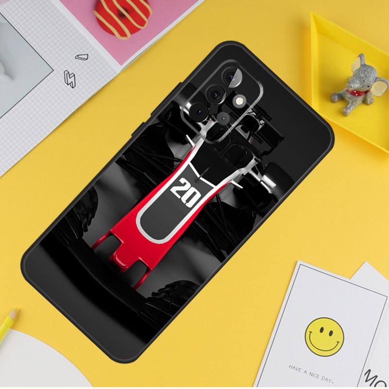 Kevin Magnussen F1 Case For Samsung Galaxy A55 A35 A25 A15 A51 A71 A12 A32 A52 A13 A33 A53 A14 A34 A54 Coque