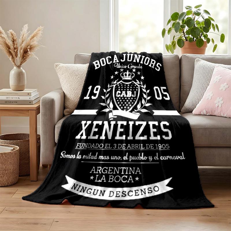 CABJ blanket Flannel Blanket Soft Cozy Plush Throw for Sofa Bed Lightweight Home Decoration