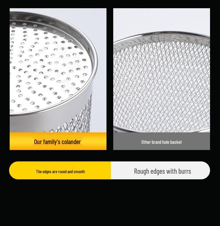 304 Stainless Steel Tempura Frying Pan for Induction and Cooktops