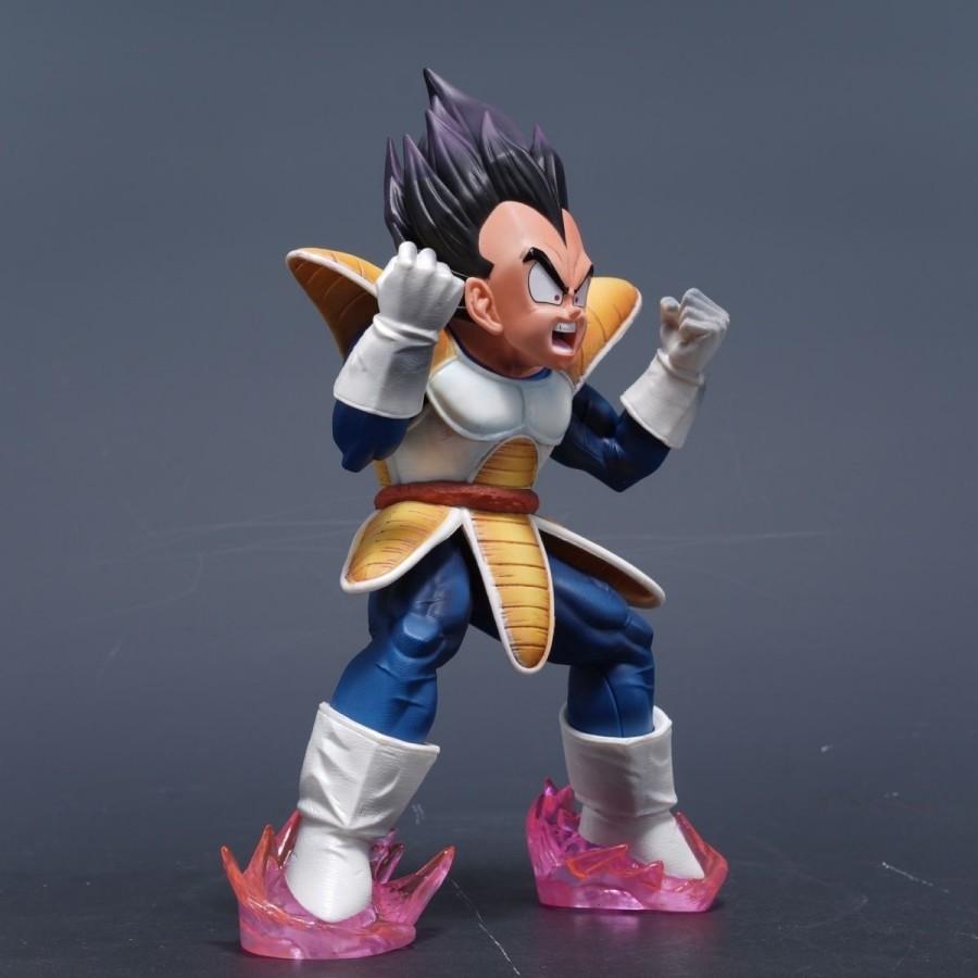 22cm Dragon Ball GK Vegeta Anime Action Figure Double Head Deluxe Edition Collectible Model Decoration Gift