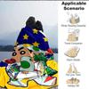 1PC Crayon Shin chan Blanket Lightweight Flannel Throw Blanket for Sofa, Bed, Travel, Camping, Livingroom, Office, Couch