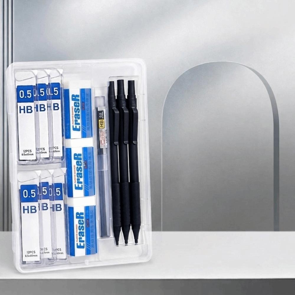 Low Center of Gravity Mechanical Pencil 0.5mm Mechanical Pencil Set Drawing Sketch Pencil  Office