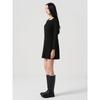 8seconds Long-Sleeved Mini Dress Black