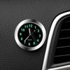 Mini Car Clock Luminous Automobiles Internal Stick-On Mechanics Quartz Clocks Auto Car Accessories