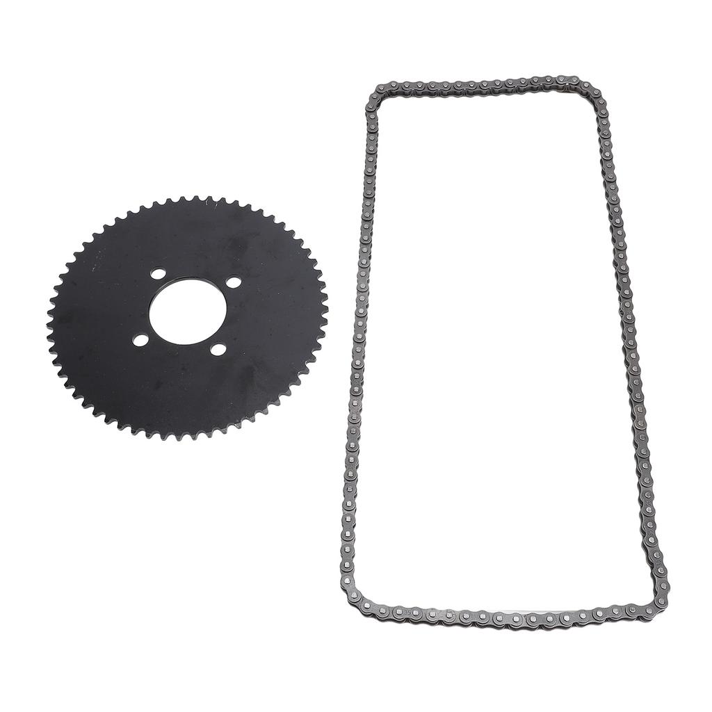 35 Chain 60T Rear Sprocket Kit Steel Alloy Enhanced Performance High Hardness for Mini Bike Go Kart Drift Trike Quad ATV