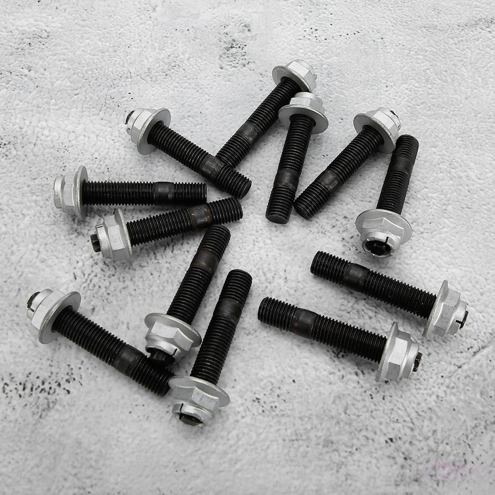 Exhaust Manifold Stud Nut Set Fit for Toyota 1HZ 1HDT 4.2L 70 75 80 100 Series 9017910128