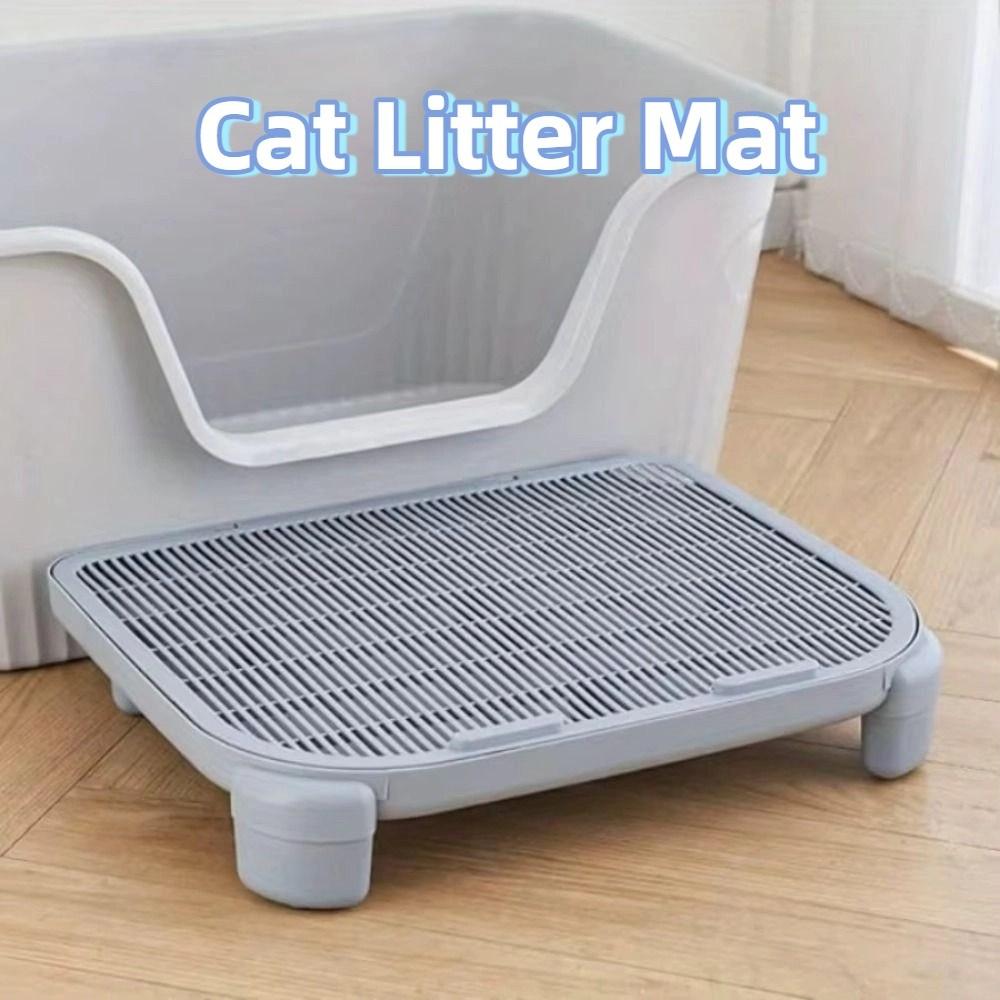 Large Cat Litter Mat Detachable Kitty Litter Trapper Mats Cat Litter Trapping Strainer  Pet Toilet