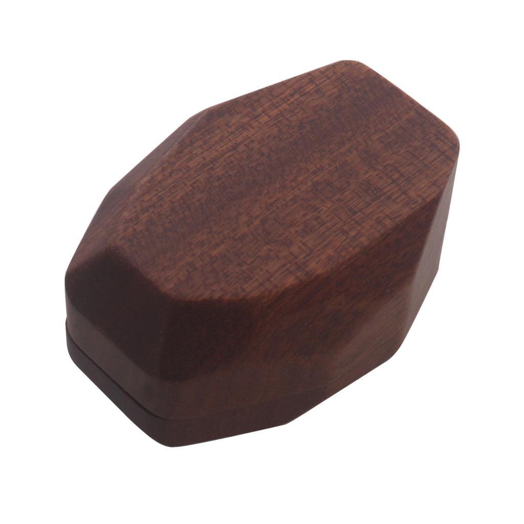 Diamond Shaped Plectrums Case Guitar Bass Box Musical Instrument Guitar Picks Holder with 3 Pack Wood Guitar Picks Set