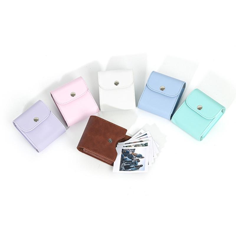 Universal PU Storage Case For Mini/SQ 3Inch Instantly Photo Film Holder Storage Bag Compact And Waterproof Design