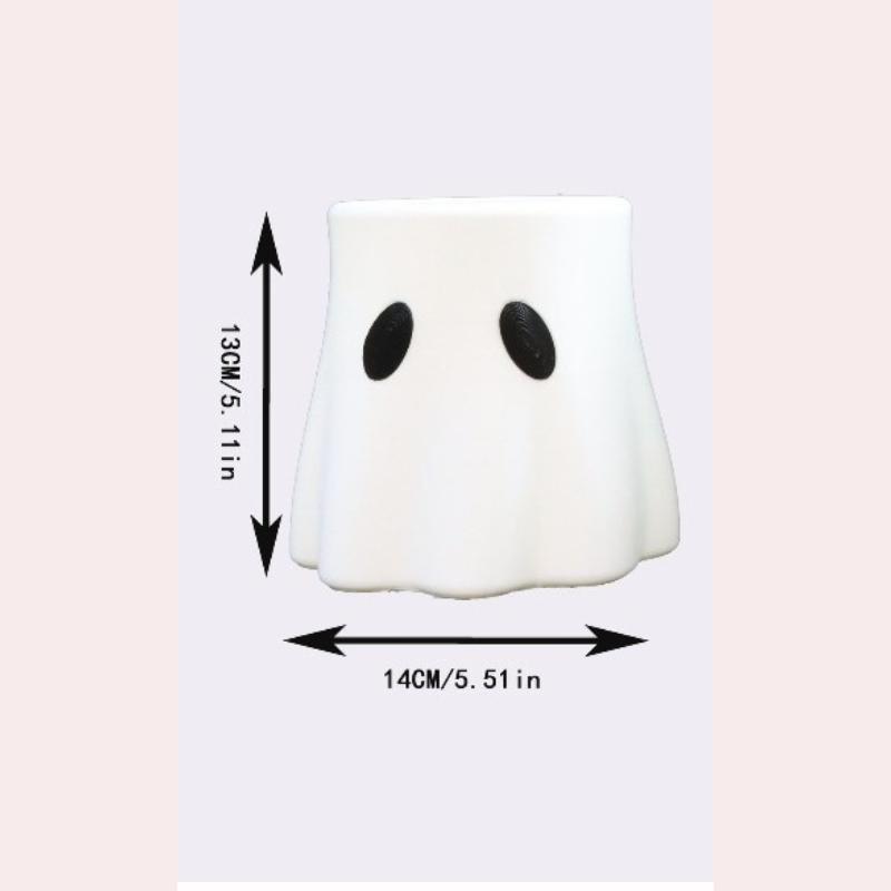 

1PC Halloween Ghost Flowerpot Home Decoration Cute Practical Office Ornaments Windowsill Balcony Decoration